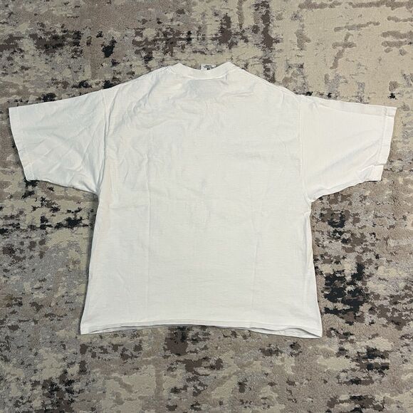 Vintage Fruit of The Loom Cropped T Shirt Cowboy Women M Western Country Music - Picture 7 of 9